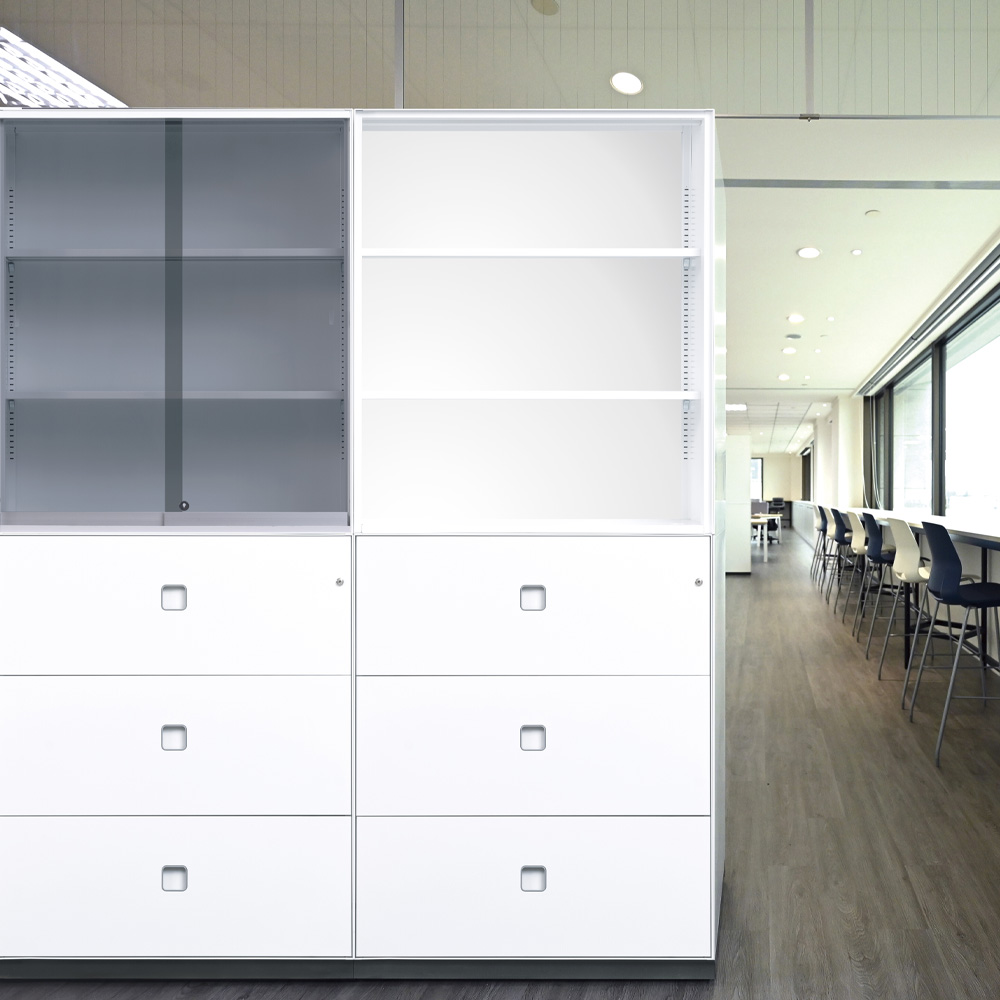 LINE 玻璃滑門櫃